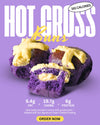 Ube Hot Cross Buns
