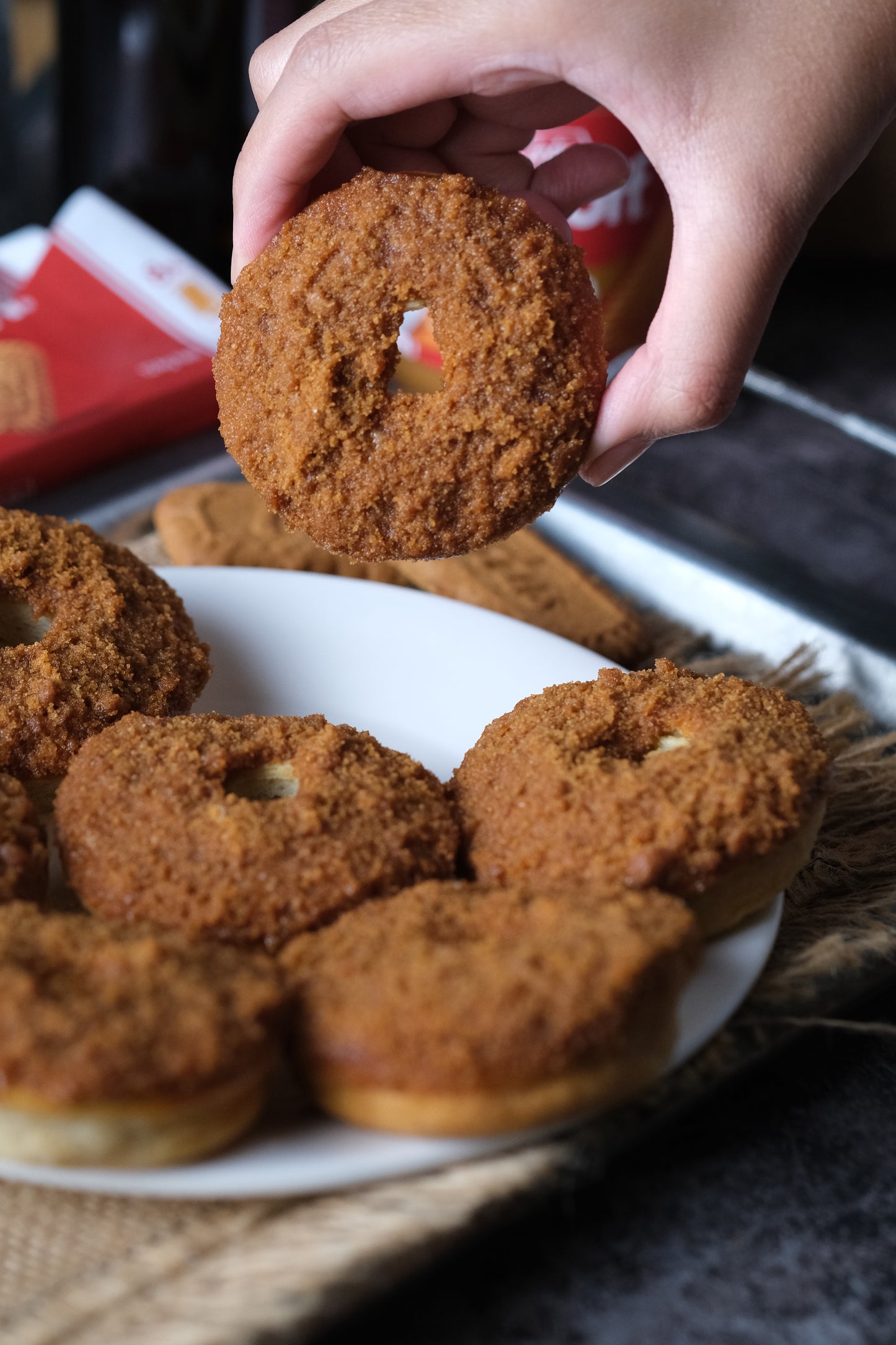 LOW CALORIE BISCOFF DONUTS (Box of 6)