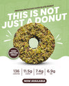 PROTEIN CHOCOLATE-PISTACHIO DONUTS