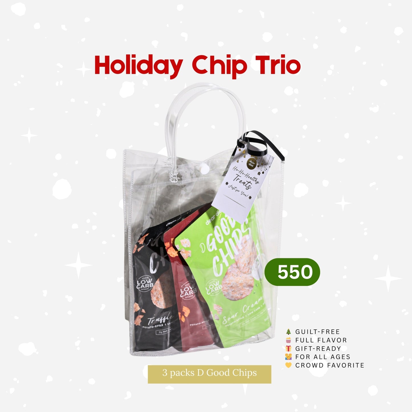 HOLIDAY CHIP TRIO