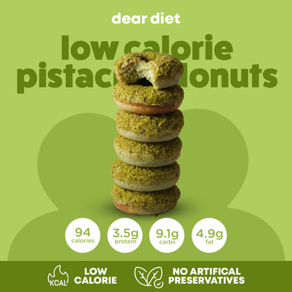 Low Calorie Pistachio Donuts
