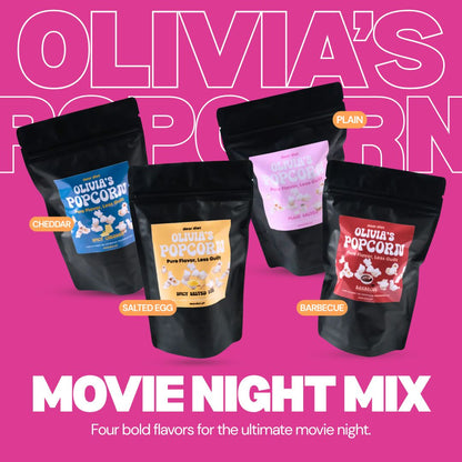 Olivia’s Popcorn – Bundle of 4 Pouches