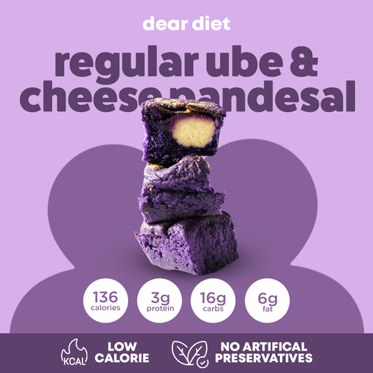 Regular Ube & Cheese Pandesal (Box of 12)