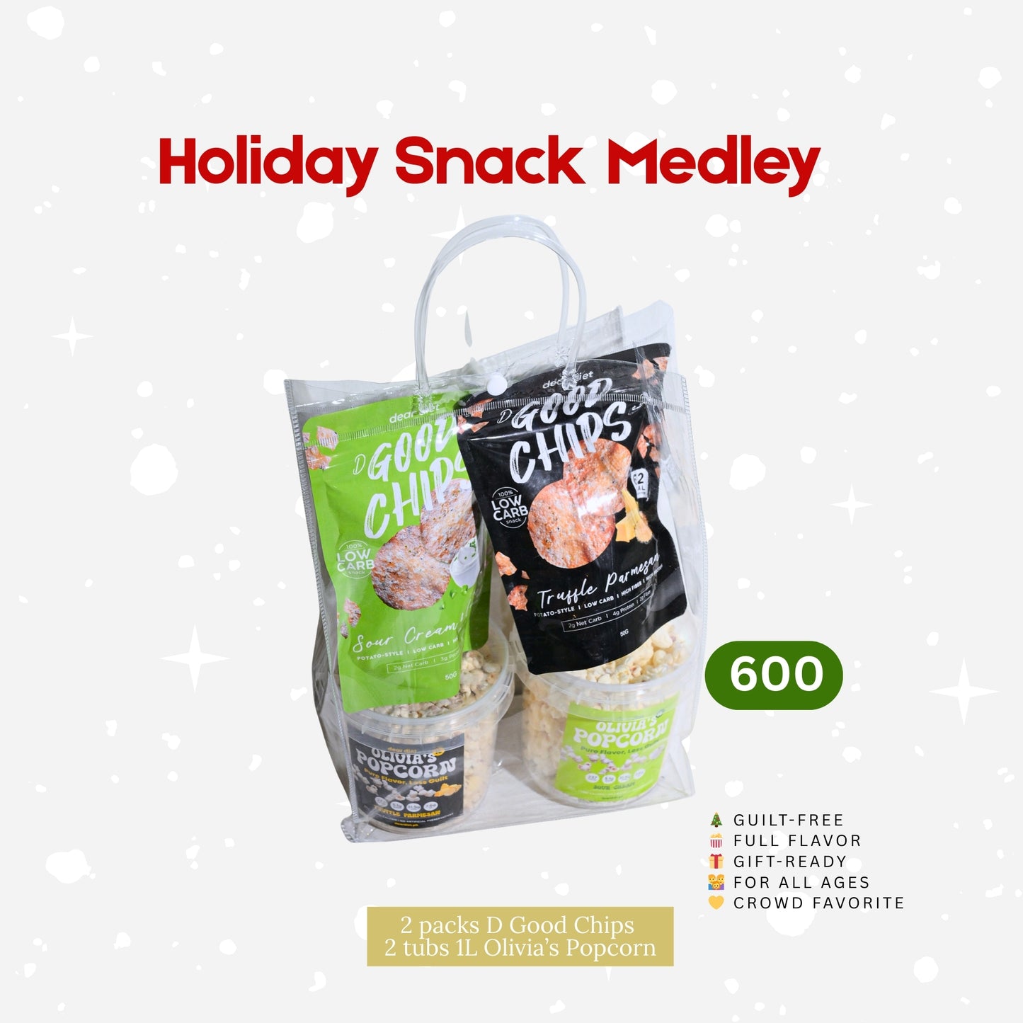 HOLIDAY SNACK MEDLEY