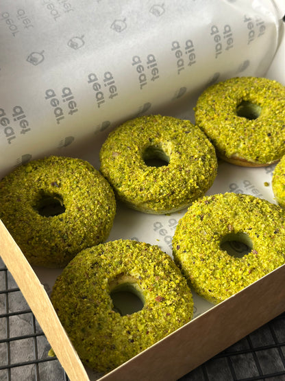 Low Calorie Pistachio Donuts